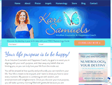 Tablet Screenshot of karisamuels.com